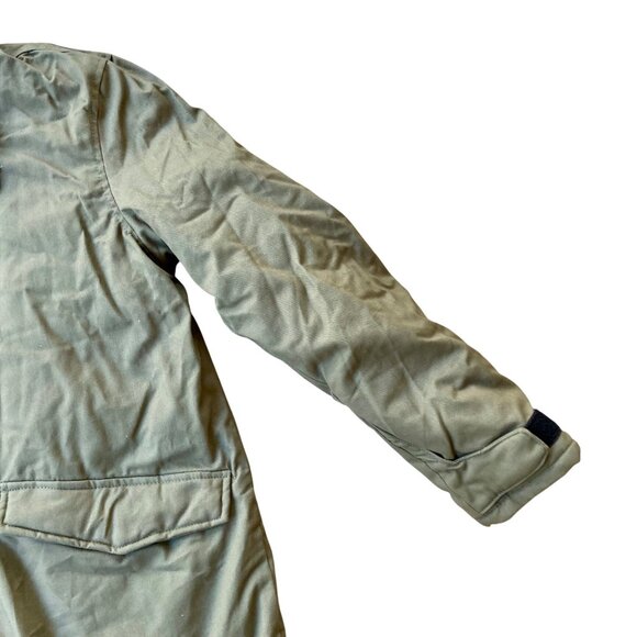 Sinsay Men's Collection Jacket Sherpa Lined Large Polish European Military Green - Picture 6 of 9